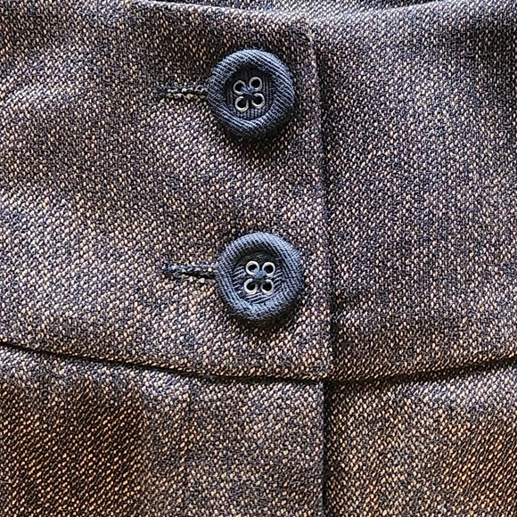 Nic & Zoe Wide Leg Trouser Pants Size 2 Colors Brown and Black - Picture 4 of 11